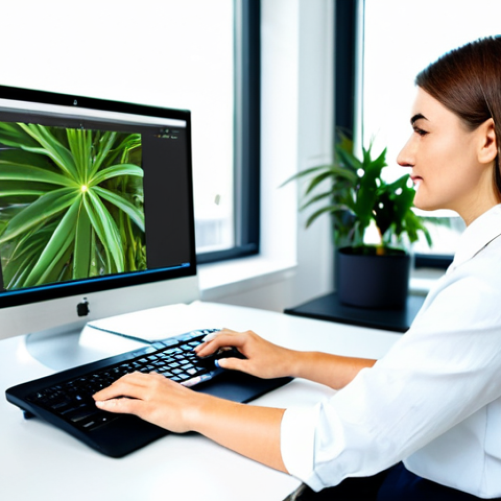 E-Commerce Professional in a Modern Office**

A young, professional woman, fully clothed in a modest business casual outfit (e.g., blouse and trousers or knee-length skirt), sits at a clean desk in a brightly lit, modern office. She is working on a laptop, with a secondary monitor displaying website analytics. Background shows blurred colleagues and office plants. Safe for work, appropriate content, professional, perfect anatomy, correct proportions, natural pose, well-formed hands, proper finger count, natural body proportions, high quality.

**