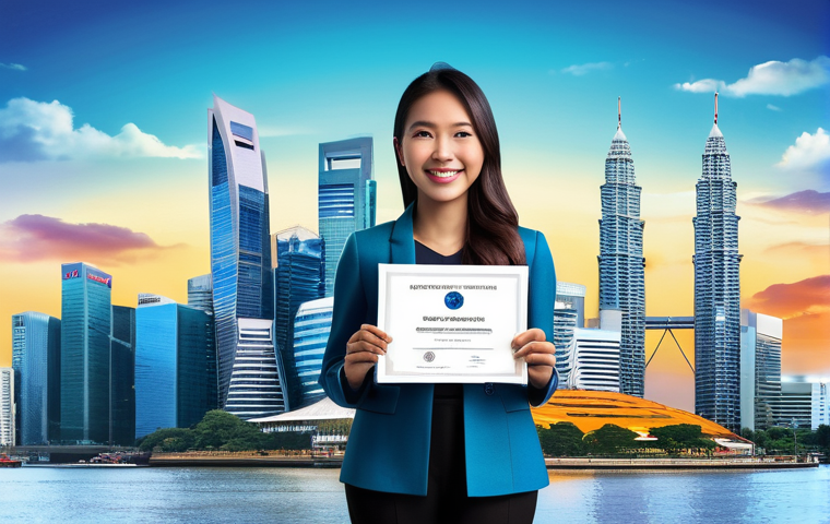 전자상거래 자격증을 활용한 해외 취업 성공 사례 - Prompt 1: The E-commerce Certificate as a Global Passport**